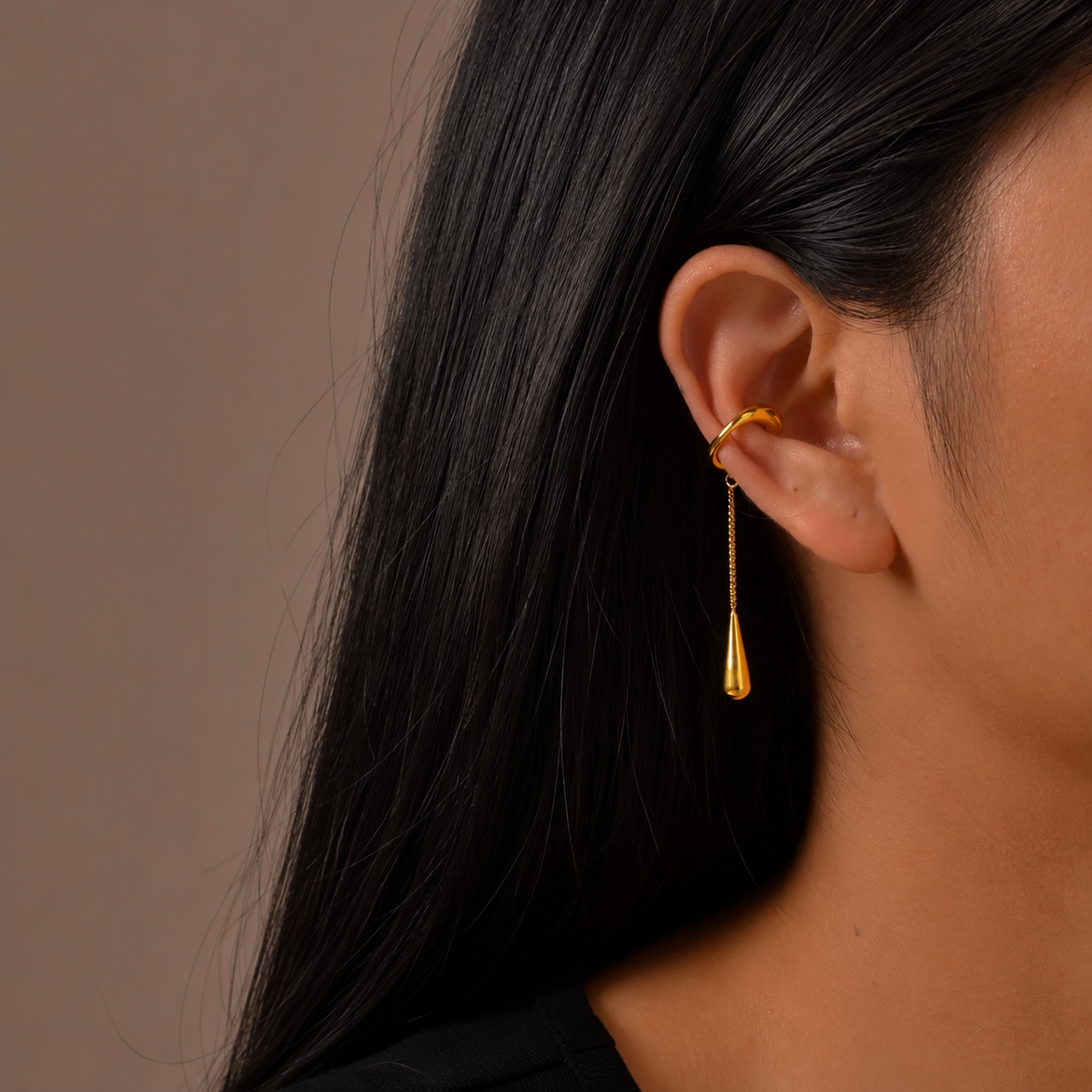 Aurora | Ear Cuff Gota de Luz